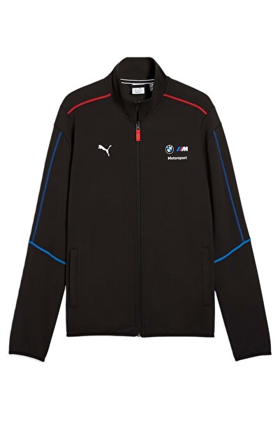 Puma Bmw Mms Sprtswr Mt7 Trck Jkt 634875 Men's Tracksuit Top Black