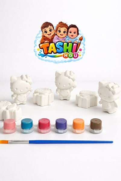 TASHI ART TASHI Hello Kitty Taş Tozu Boyama Seti - Çocuklar İçin Eğitici Akti...