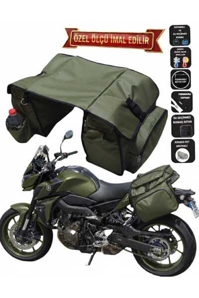 SEVBAGS MOTOSİKLET HEYBE ÇANTASI TERMAL TERMOSLU CEPLİ