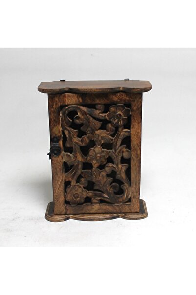 Otantik Çarşı K012 خزانة مفاتيح خشبية عتيقة