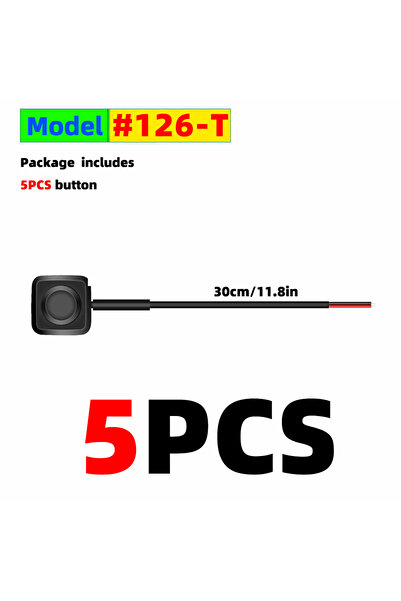 Choice 5PCS Button Momentary Push Button Switch ON/OFF 12V/24V Surface Mount ...