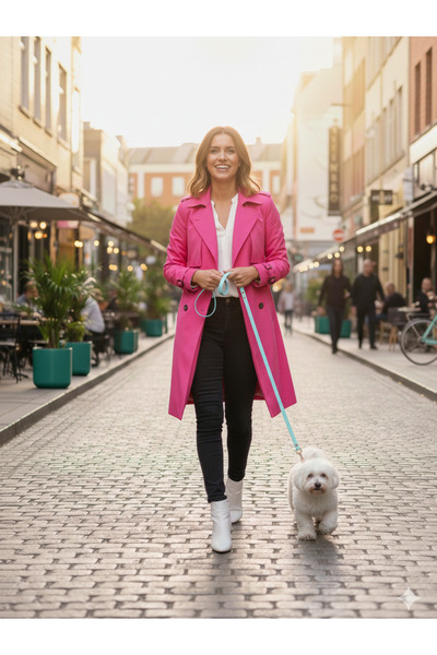 PAKEWAY Special Design Waterproof 2-Color Dog Walking Leash for Small Medium ...