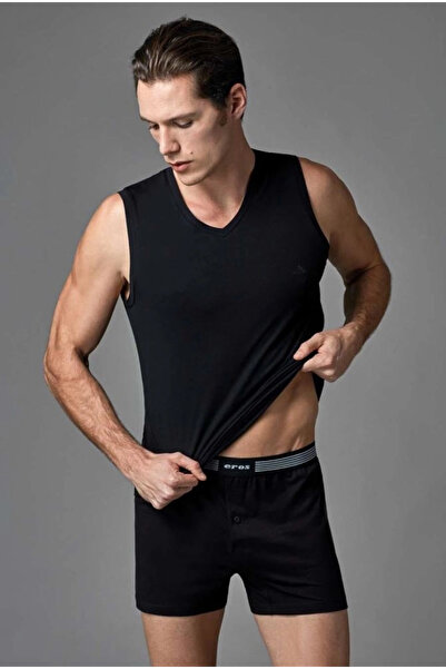 Eros ERS031 ΑΜΑΝΙΚΟ ΜΕ ΛΑΙΜΟΚΟΨΗ ΣΕ ΣΧΗΜΑ V, ΣΕΤ 2 ΤΕΜΑΧΙΩΝ - Μαύρο