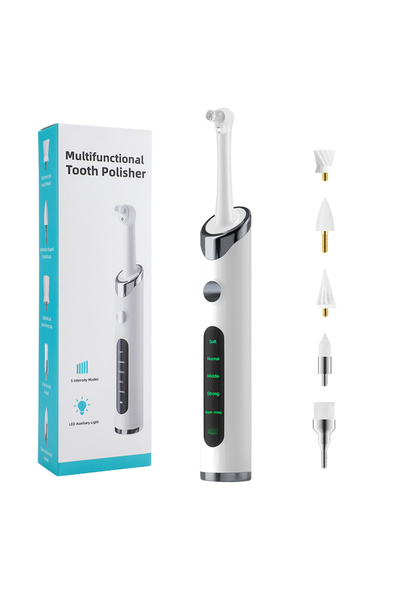 Choice Type B Electric Tooth Polisher Teeth Whitening Cleaner 5 Speed Modes w...