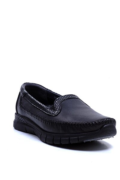 Forelli 29423-G Чорні жіночі черевики з натуральної шкіри