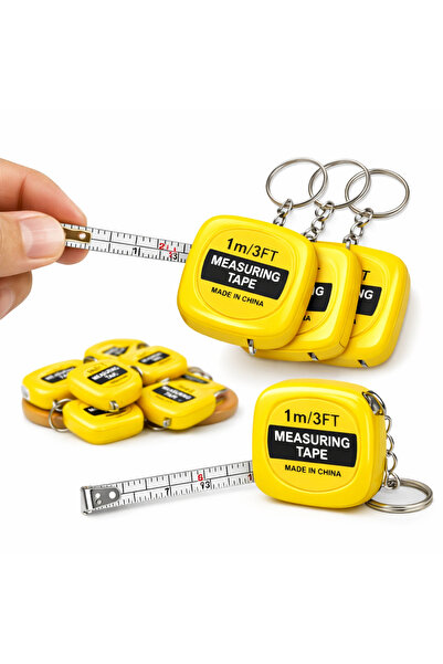 DeNors Sarı Metre Anahtarlık 1m - 1 afet