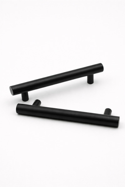 od orient design Siyah - Ahşap Çekmece ve Dolap Kulbu 2’li (128 mm)