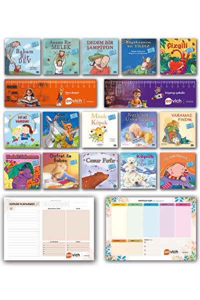 TÜRKİYE İŞ BANKASI KÜLTÜR YAYINLARI İlk Okuma Kitapları 15 Kitaplık Set - 1. ...