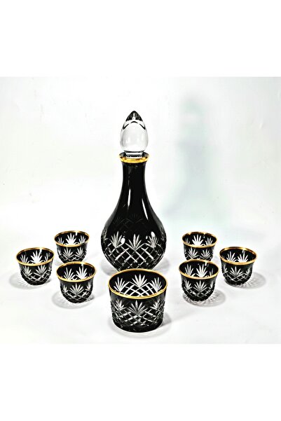 Kristal Market Zemzem Mıra Set Cut Crystal Handcrafted Tassel Pattern