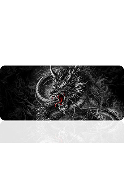 BLS 90X40 Cm Oyuncu Gaming Mouse Pad Kaymaz Kauçuk Taban Fare Altlığı Mousepa...
