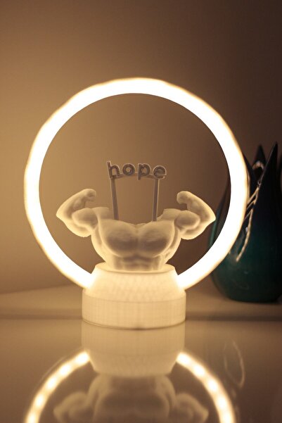 ATAK Sukulent Saksılı Masa Lambası