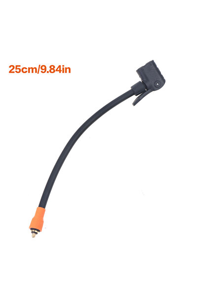 Choice 25cm M6 Thread Lking Air Chuck With Tube, Standard Tire Valve Fine Thr...