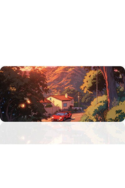 BLS 90X40 Cm Oyuncu Gaming Mouse Pad Kaymaz Kauçuk Taban Fare Altlığı Mousepa...