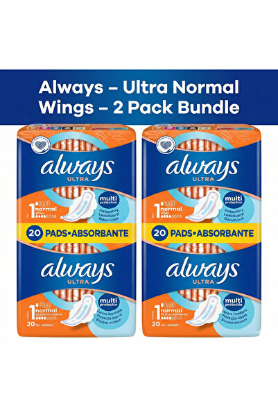 Always Absorbante Ultra Normale Duo Pack, 20 buc x 2