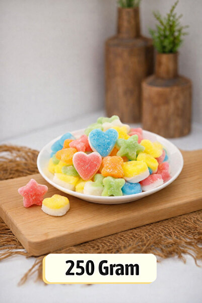 ÜLKÜ KURUYEMİŞ (250 GR) Yumuşak Meyveli Yıldız Jöle Hediyelik Atıştırmalık Ar...