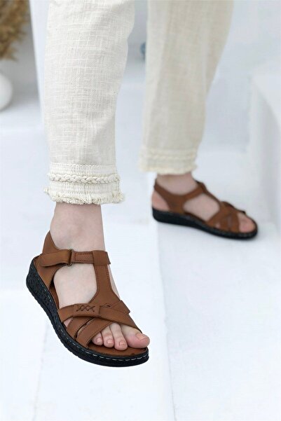 Scarpebutik Повністю ортопедичні каблуки з гелем, справжня шкіра, жіночі санд...