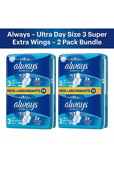 Always Absorbante Ultra Night Quattro, 16 buc x 2