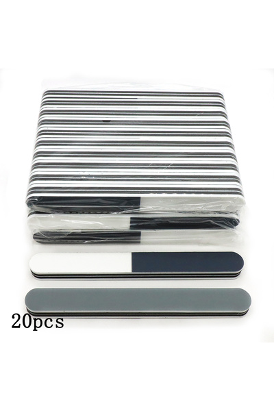 Choice 20 قطعة من مبرد إسفنجي لتلميع الأظافر، 5/10/20 قطعة، شرائط تلميع أظافر...