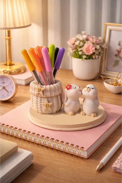 Seabysparkle Sparkle Love Desk - Pembe