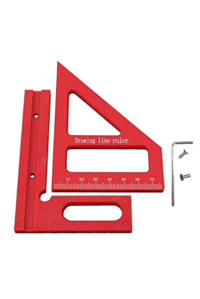 Choice مسطرة مثلثة مترية قياسية قطعة واحدة/قطعتين، أداة قياس وتخطيط، بلاستيك ...