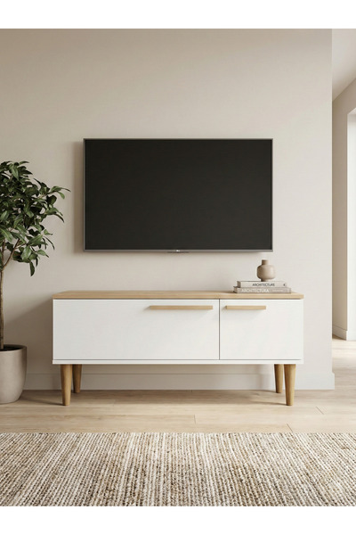 Deco modul Kıyı Tv ünitesi & Tv sehpası | En 105 cm - Yükseklik 50cm - Derinl...