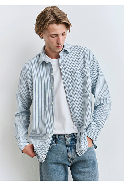 Mavi Striped Shirt Regular Fit / Regular Cut 0211696-90915