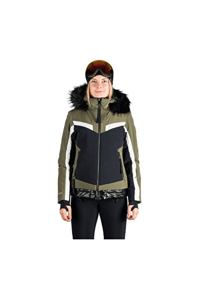 NORTHFINDER Dermizax Kaley Women's Ski Jacket Black Dark Green