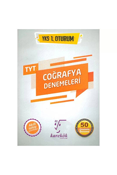 Karekök Yayınları Karekök Tyt Coğrafya 1.oturum 50 Deneme