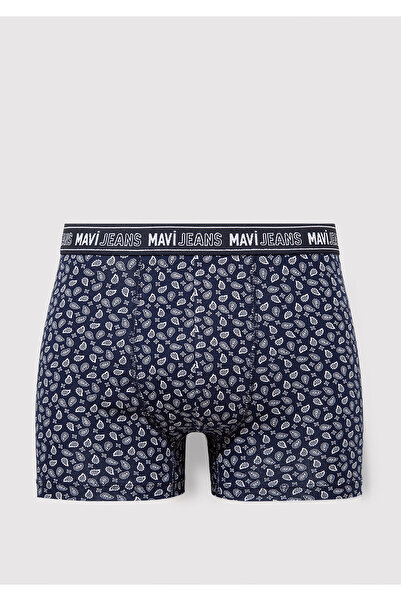 Mavi Baskılı Lacivert Boxer 0911633-70500