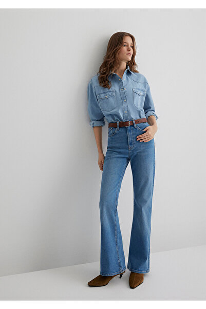 Mavi Indigoblaue Jeanshose in Goldform von Los Angeles 1010349 -89225