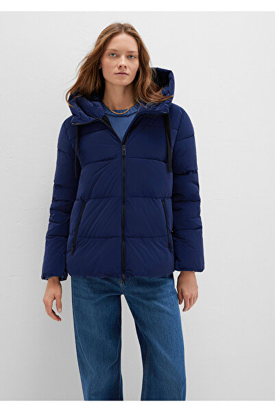 Mavi Hooded Navy Blue Puffer Jacket 1110043-81774