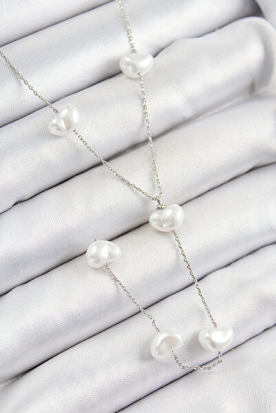 Skygo قلادة نسائية من الفولاذ المقاوم للصدأ 316L على شكل قلب على شكل حرف Y با...