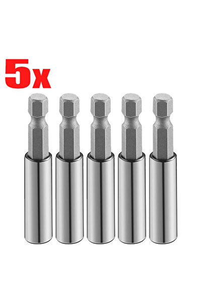 Choice 5 قطع 10/1 قطعة مفك براغي مغناطيسي، وصلة تمديد بمقبض سداسي، قضيب توصيل...