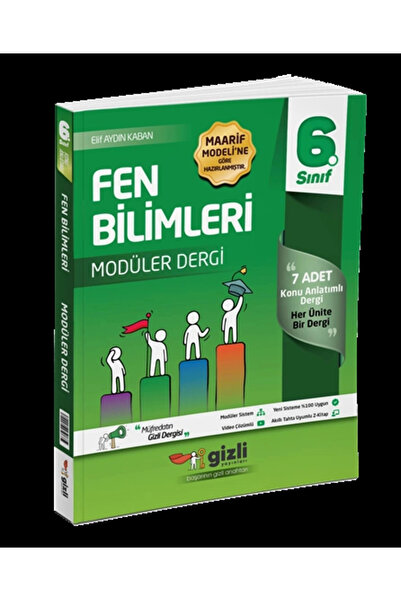 Gizli Yayınları 6. Sınıf Fen Bilimleri Müfredatın Gizli Dergisi Gizli Yayınları