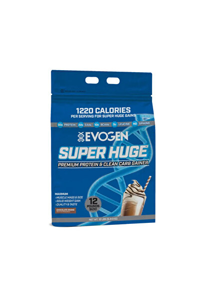 EVOGEN ايفوجين نيوترشن سوبر هيوج ماس جينر (5.4 كجم) - شيكولاتة