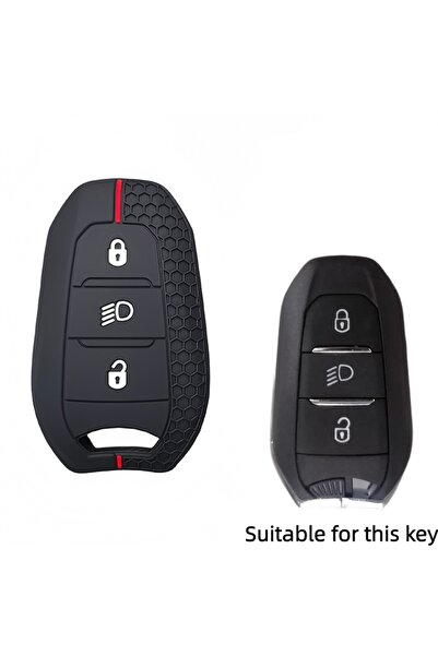 Choice غطاء حماية مفتاح السيارة من السيليكون من النوع B، حامل مفتاح السيارة، ...