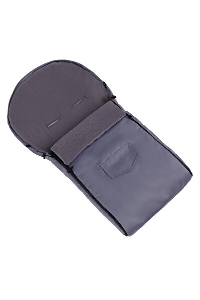 NATIVO Sac de dormit polar impermeabil de iarnă 95 x 40 cm gri