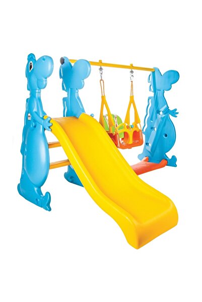 PİLSAN Dino Slide and Swing Play Center