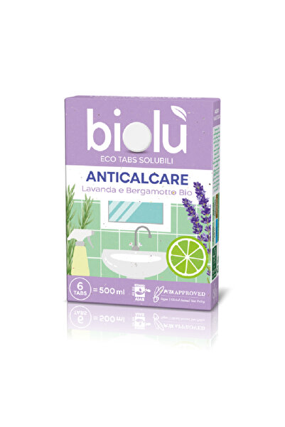 Biolu Tablete antitartrante cu lavandă și bergamotă, 6 bucăți, 14,25 g,