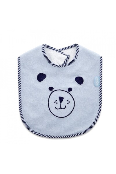 Babyjem Bavetă din bumbac cu animale drăguțe (culoare: gri)