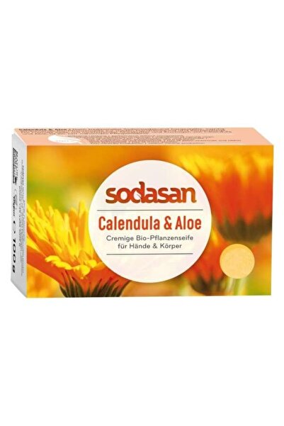 JollyMag Sapun Crema Bio Galbenele-Aloe Vera 100 Gr Sodasan