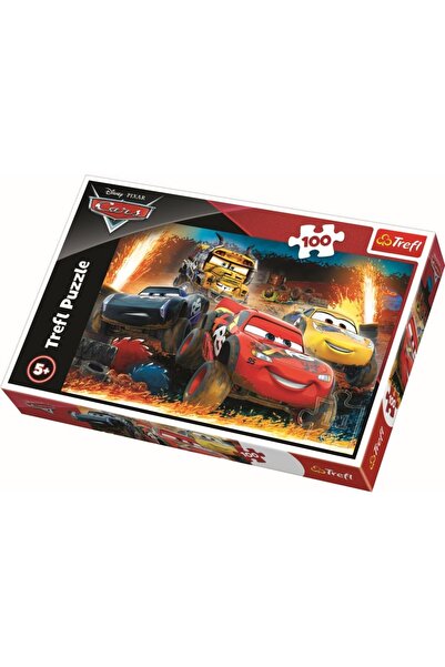 Trefl Puzzle Trefl Disney Cars Cursa la limita, 100 piese