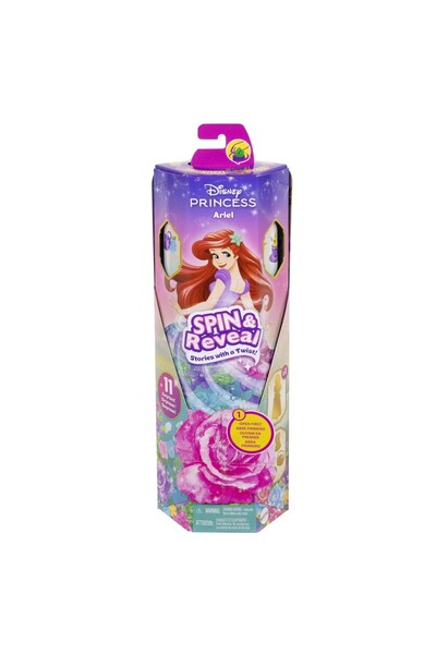 JollyMag DISNEY PRINCESS SPIN AND REVEAL PAPUSA ARIEL