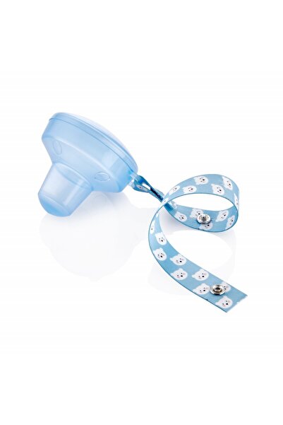 Babyjem Cutie pentru suzetă cu lanț (culoare: albastru)