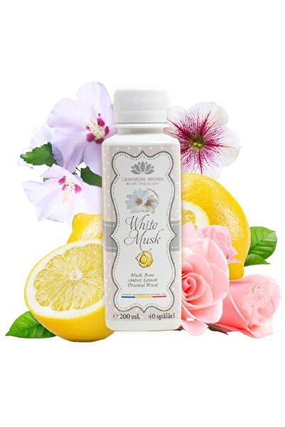 JollyMag Parfum de rufe albe si color, 200 ml, 40 spalari, Cashmere Aroma, Wh...