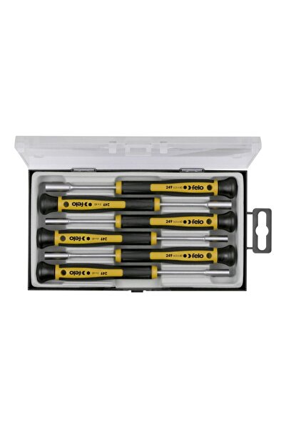 FELO 24996166, Set șurubelnițe de precizie cu vârfuri tubulare, 6 piese