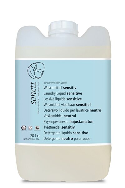 JollyMag LIQUID DETERGENT FOR WHITE AND COLORED LAUNDRY NEUTRAL 20L Sonett