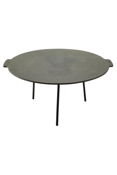 Perfect Home Grill disc, cast iron, with legs, 45 x 23 cm, Perfect Home