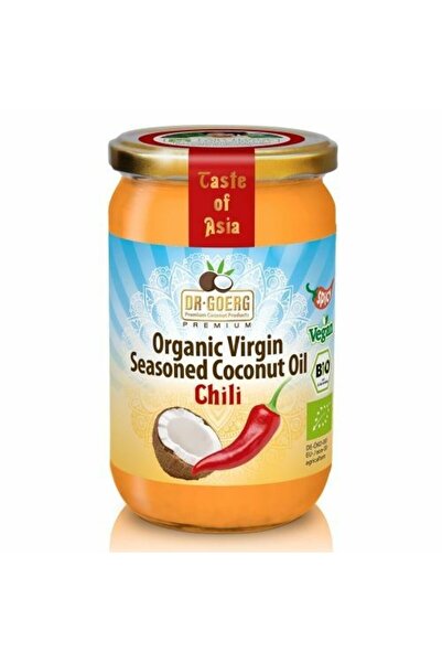 Dr. Goerg Ulei de cocos condimentat cu chili Bio, 190ml Dr. Goerg