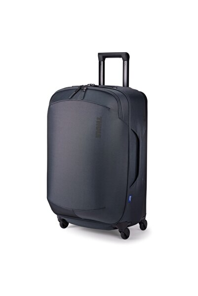 JollyMag Geanta voiaj, Thule, Subterra Checked Spinner, 68 cm, 65L, Gri inchis